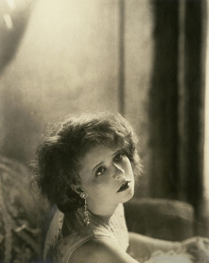 Portrait Of Clara Bow Photograph by Edward Steichen
