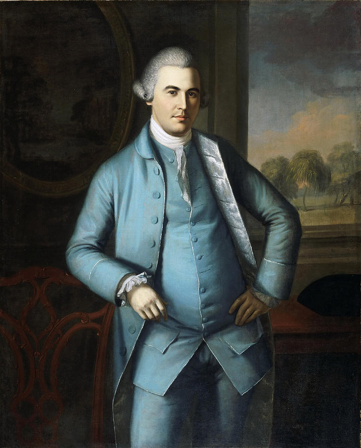 Portrait of Colonel Lambert Cadwalader Painting by Charles Willson Peale