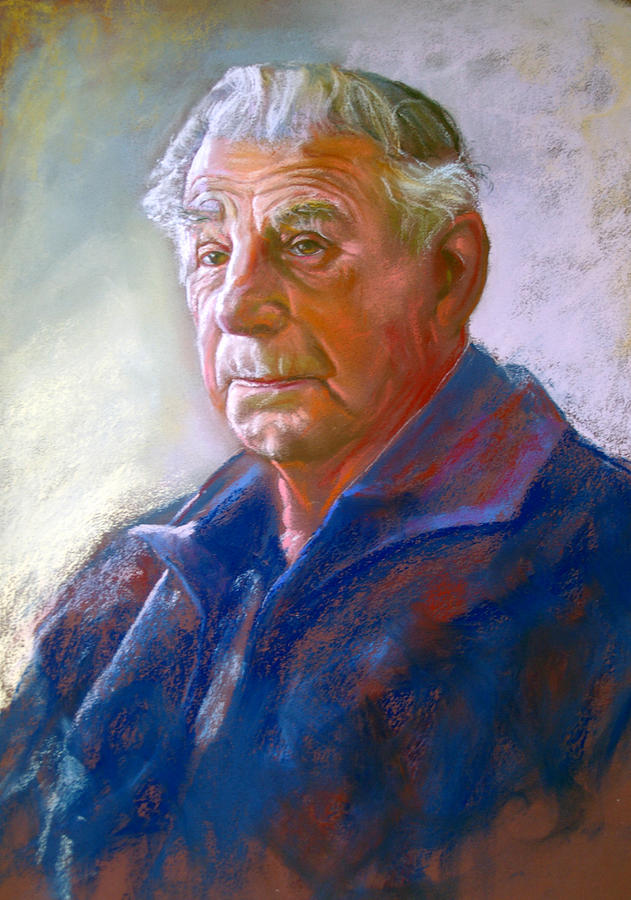 Portrait of Con Conning Painting by Lynda Robinson