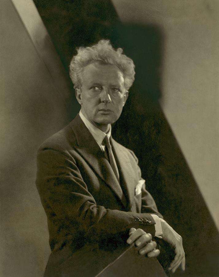 Portrait Of Conductor Leopold Stokowski Photograph by Edward Steichen
