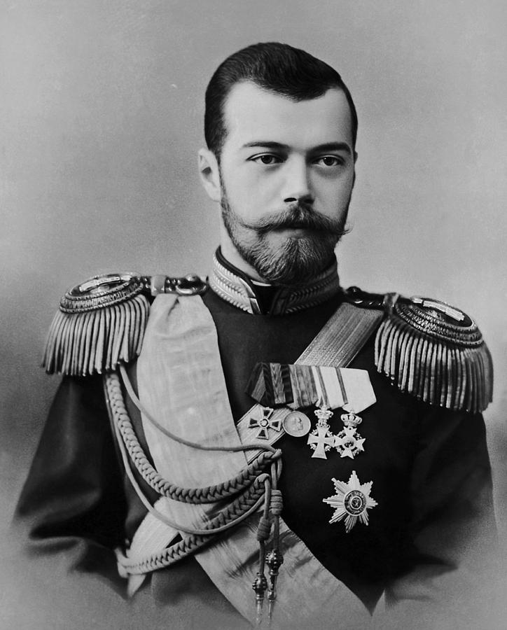 Portrait of Czar Nicholas II Photograph by Fpg