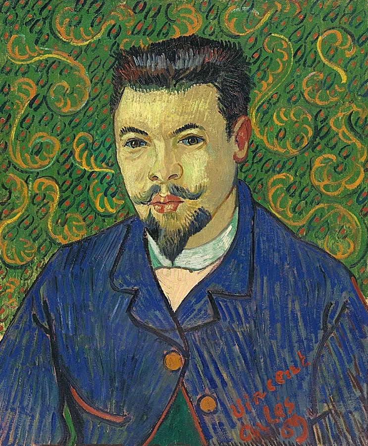 Vincent Van Gogh Painting - Portrait of Doctor Felix Rey by Vincent van Gogh