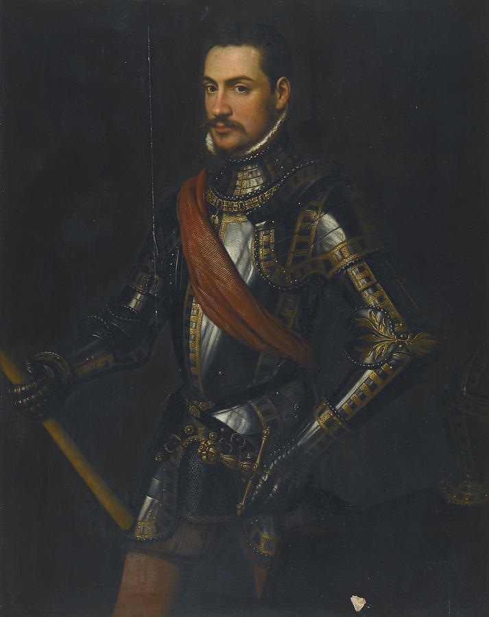 Portrait Of Emmanuel Philibert Painting