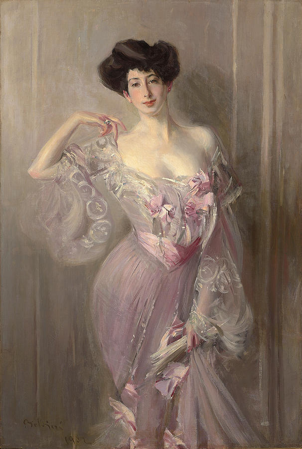 Giovanni Boldini Painting - Portrait of Ena Wertheimer by Giovanni Boldini