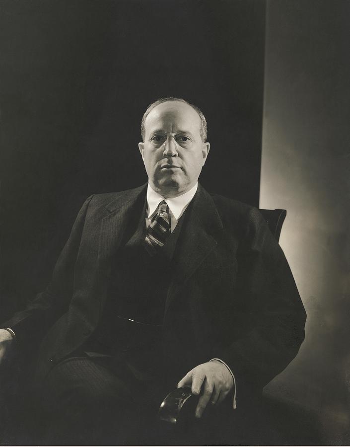 Portrait Of Eugene P. Meyer Photograph by Edward Steichen