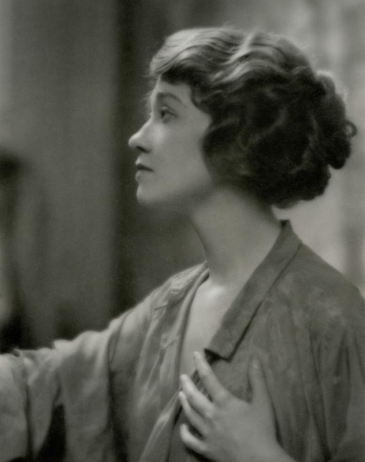 Portrait Of Fay Bainter Photograph by Arnold Genthe