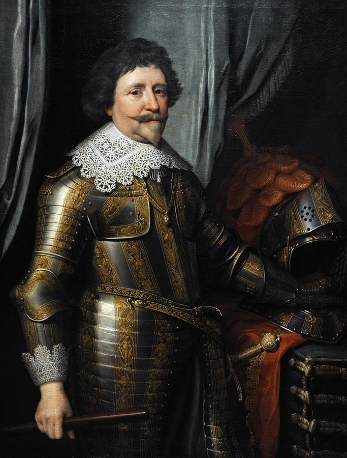 Portrait Of Frederick Henry, Prince Of Orange 1584-1647, C.1632, By ...