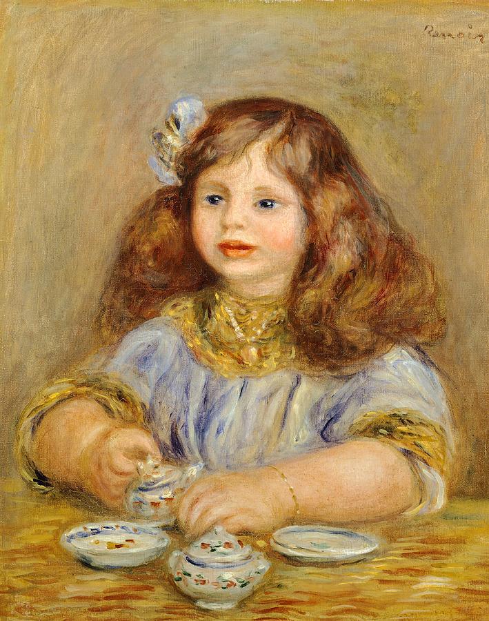 Europe Painting - Portrait of Genevieve Bernheim De Villiers by Pierre-Auguste Renoir Europe Painting - Portrait of Genevieve Bernheim De Villiers by Pierre-Auguste Renoir