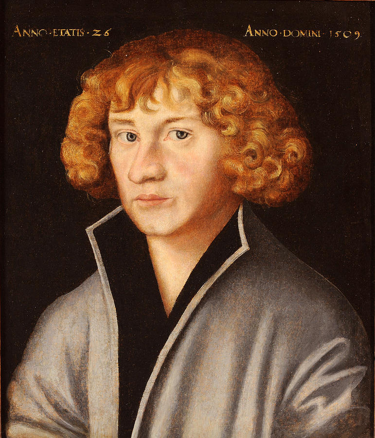 Portrait of Georg Spalatin Painting by Lucas Cranach the Elder