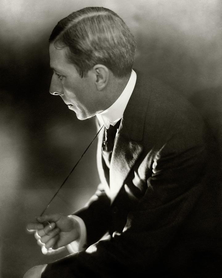 Portrait Of George Arliss Photograph by Adolphe De Meyer