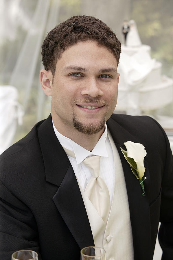 Portrait of groom Photograph by Comstock Images