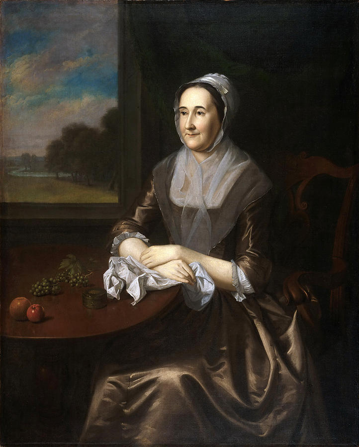 Portrait of Hannah Lambert Cadwalader Painting by Charles Willson Peale