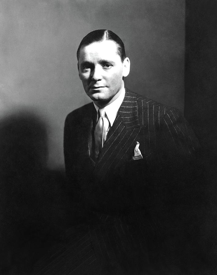Portrait Of Herbert Marshall Photograph by Edward Steichen