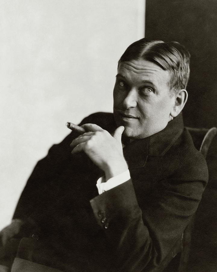 Portrait Of H.l. Mencken Photograph by Edward Steichen