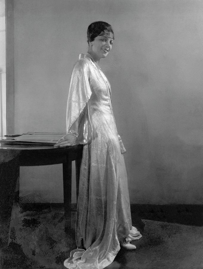 Portrait Of Irene Bordoni Photograph by Edward Steichen