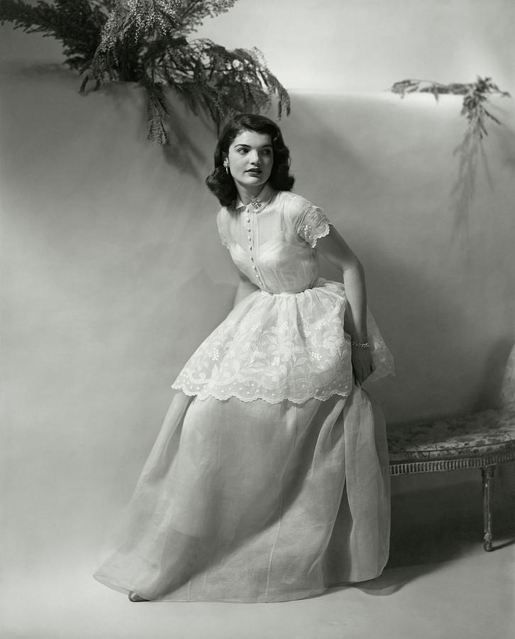 Portrait Of Jacqueline Kennedy Onassis Photograph by ...