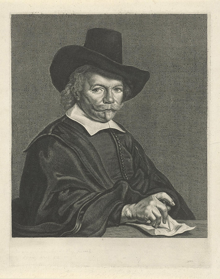 Portrait Of Jan Pietersz Drawing by Reinier Van Persijn - Fine Art America