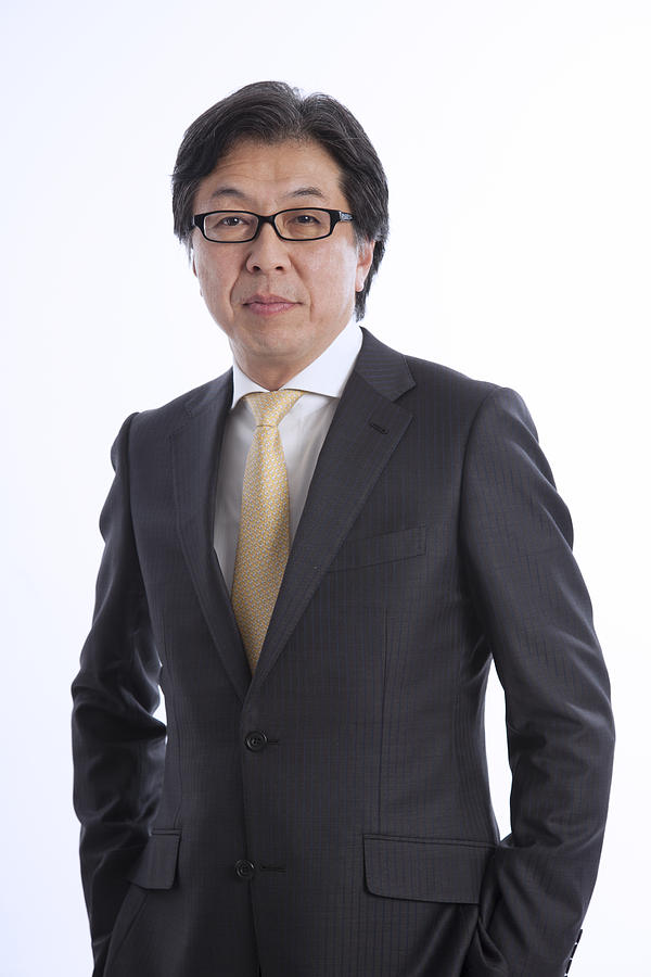 Portrait of Japanese businessman Photograph by Jun Takahashi