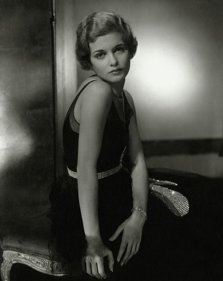 Portrait Of Joan Bennett Photograph by Edward Steichen