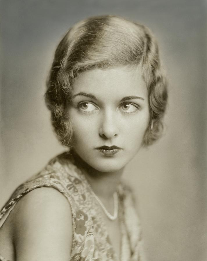 Portrait Of Joan Bennett Photograph by Florence Vandamm