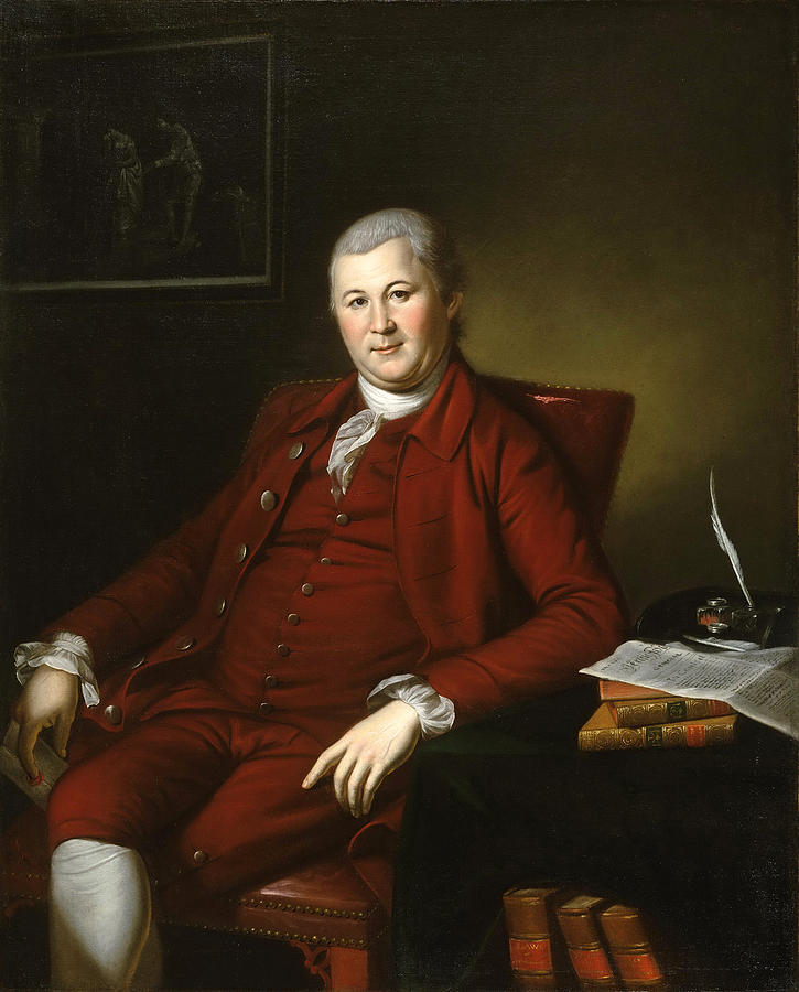 Portrait of John B. Bayard Painting by Charles Willson Peale