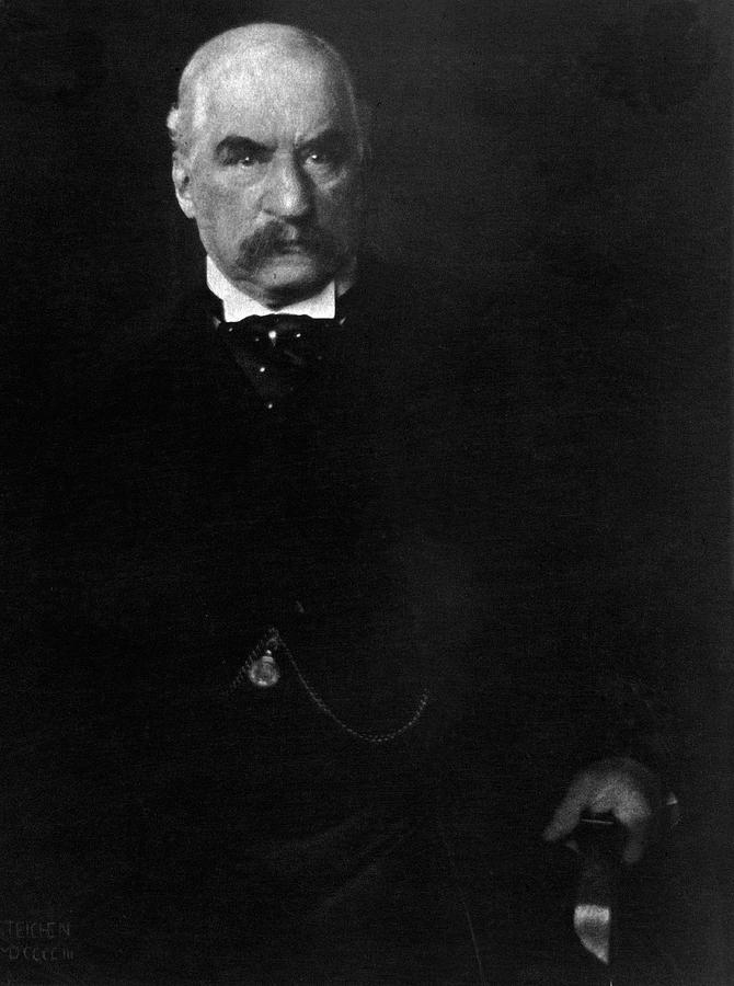 Portrait Of John Pierpont Morgan Photograph by Edward Steichen