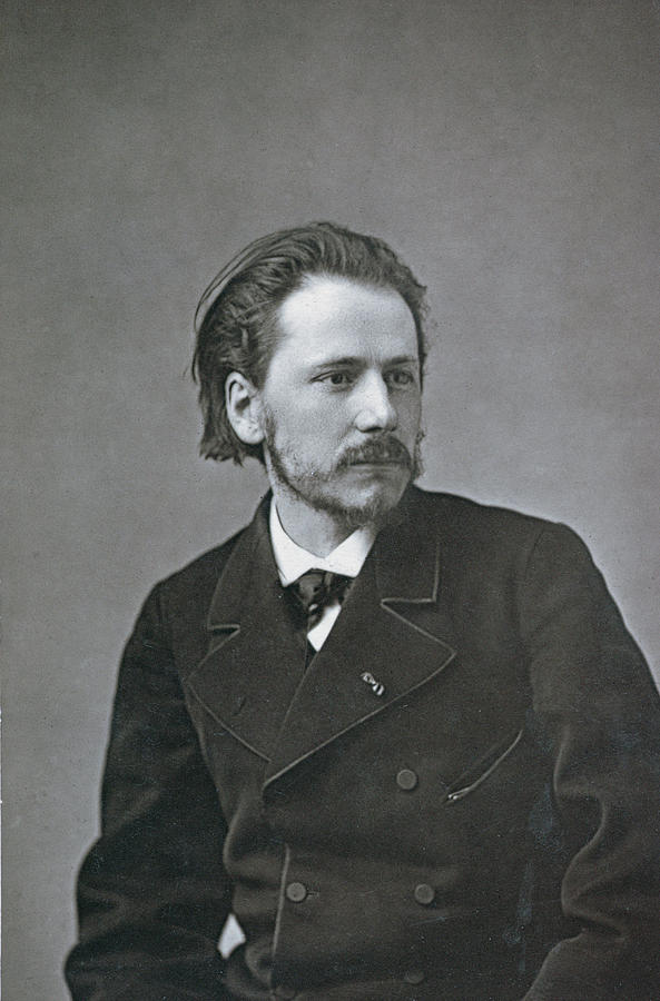 Portrait Of Jules Emile Massenet Photograph by French Photographer