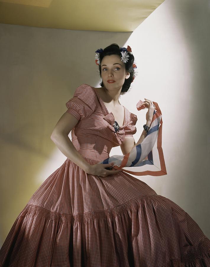 Portrait Of Kay Herman Photograph by Horst P. Horst