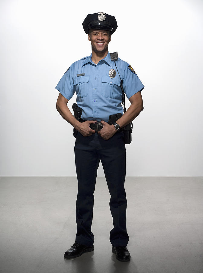 Portrait Of Law Enforcement Officer Photograph by Siri Stafford