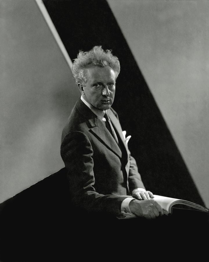 Portrait Of Leopold Stokowski Photograph by Edward Steichen