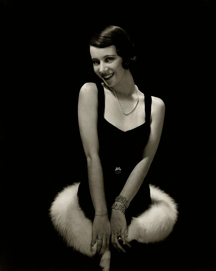 Portrait Of Lily Pons Photograph by Edward Steichen