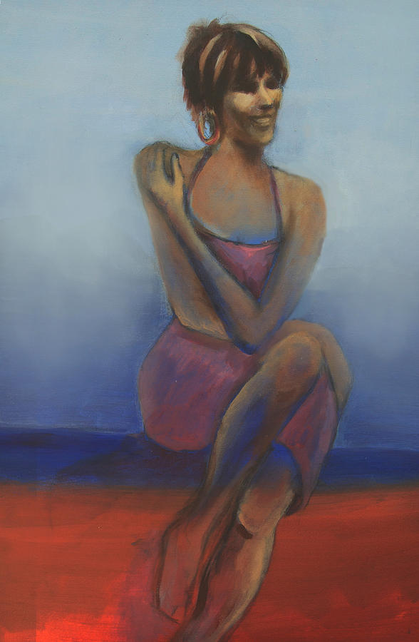 Portrait Painting - Portrait of Lorraine by Jea DeVoe