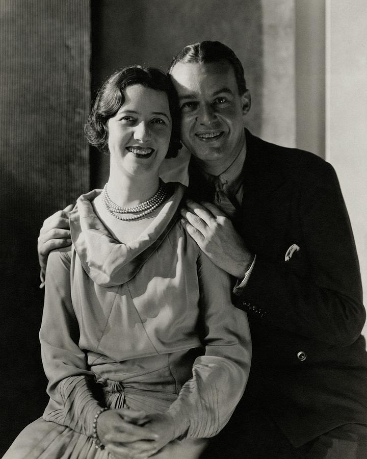 Portrait Of Lynn Fontanne And Alfred Lunt Photograph by Charles Sheeler