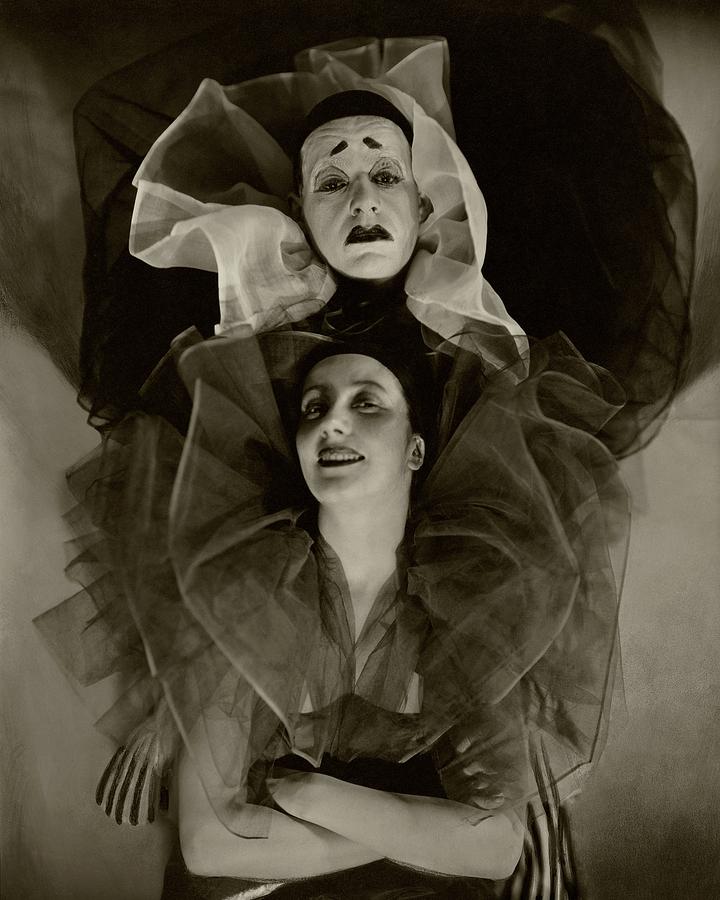 Portrait Of Lynn Fontanne And Alfred Lunt Wearing Photograph by Edward Steichen