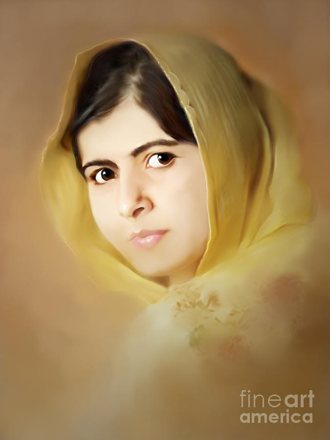 Malala Yousafzai Art