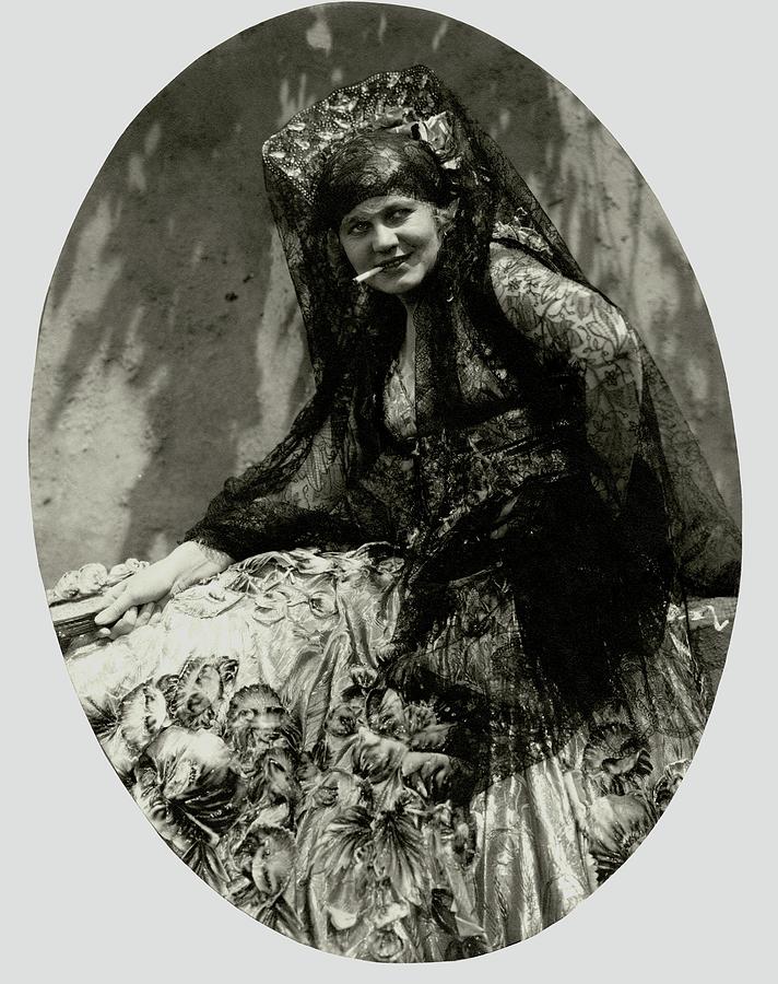 Portrait Of Maria Jeritza In Costume Photograph by Edward Steichen