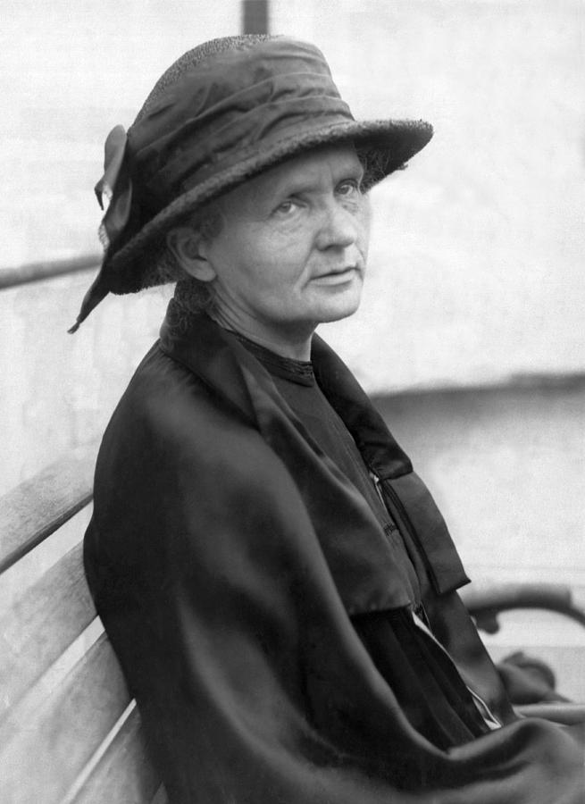 Portrait of Marie Curie Photograph by Underwood Archives
