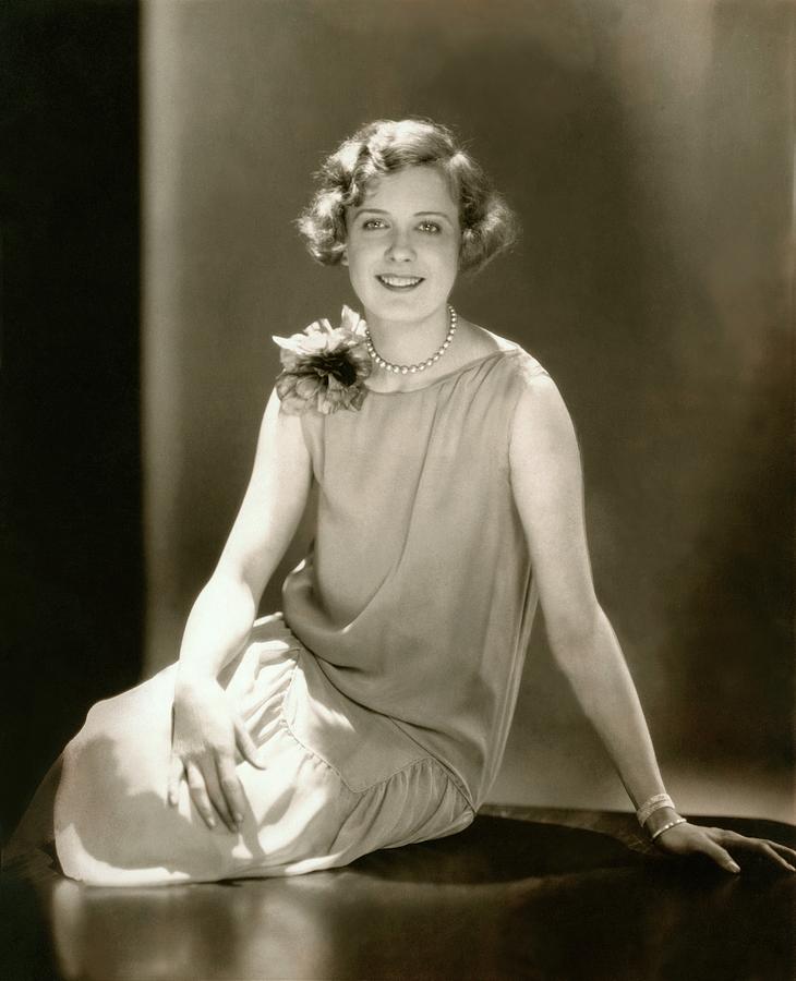 Portrait Of Marilyn Miller Smiling Photograph by Edward Steichen