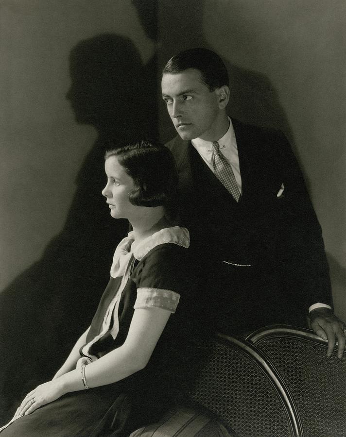 Portrait Of Mary Hay And Richard Barthelmess Photograph by Edward Steichen