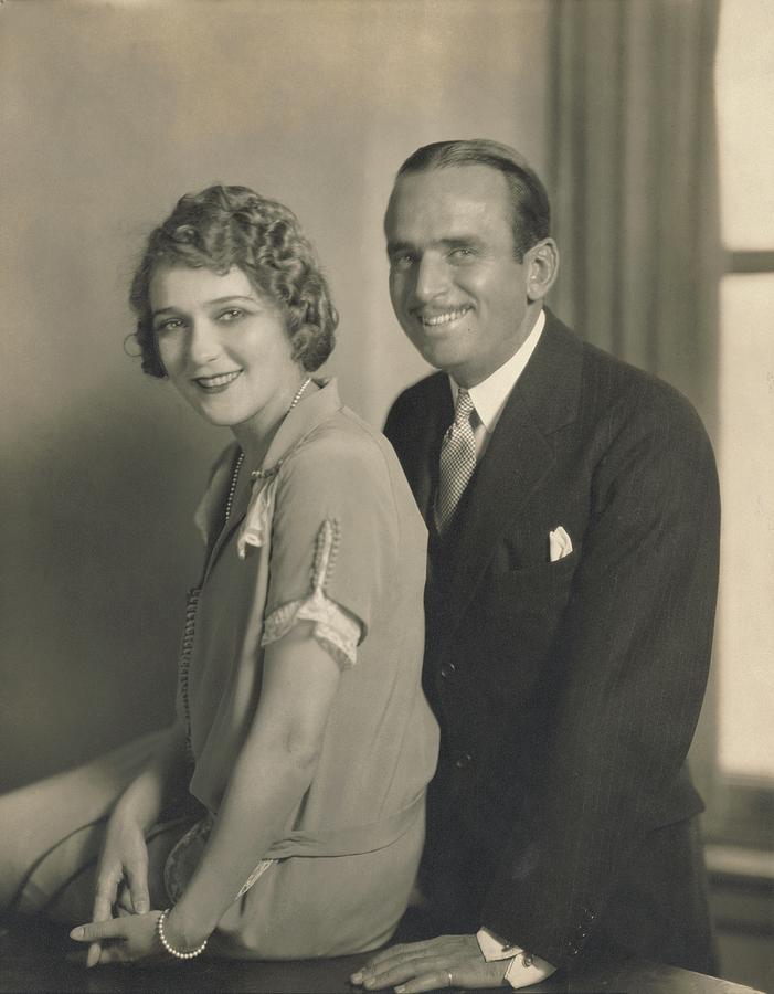 Portrait Of Mary Pickford And Douglas Fairbanks Photograph by Edward Steichen