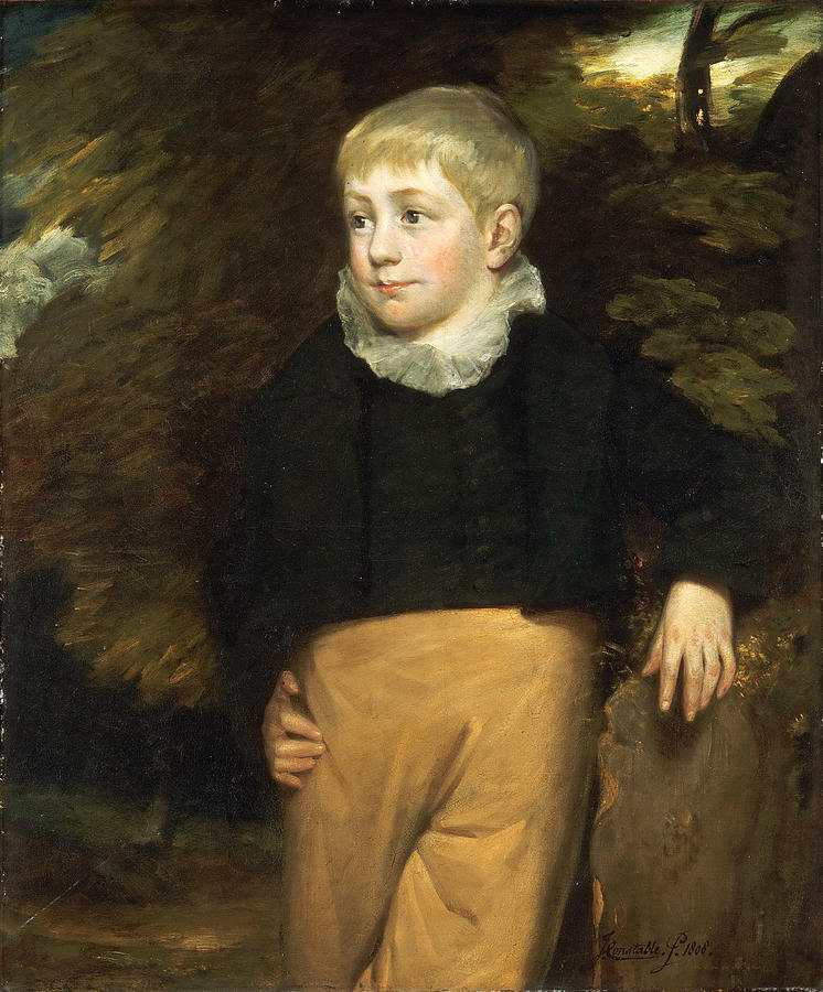 John Constable Painting - Portrait of Master Crosby by John Constable