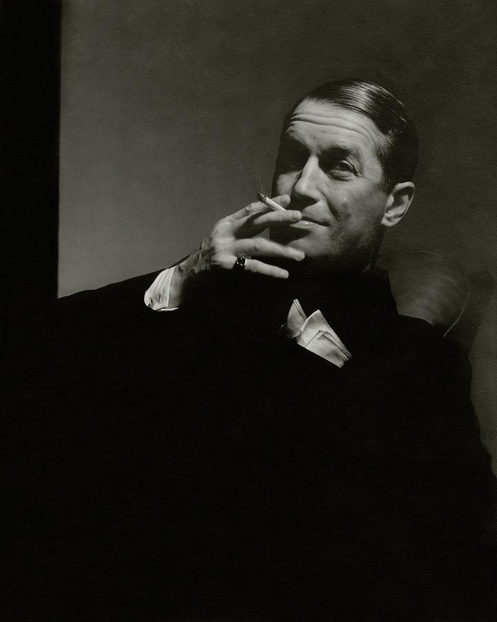 Portrait Of Maurice Chevalier Photograph by Edward Steichen