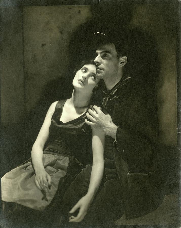 Portrait Of Maurice Mouvet And Barbara Bennett Photograph by Edward Steichen