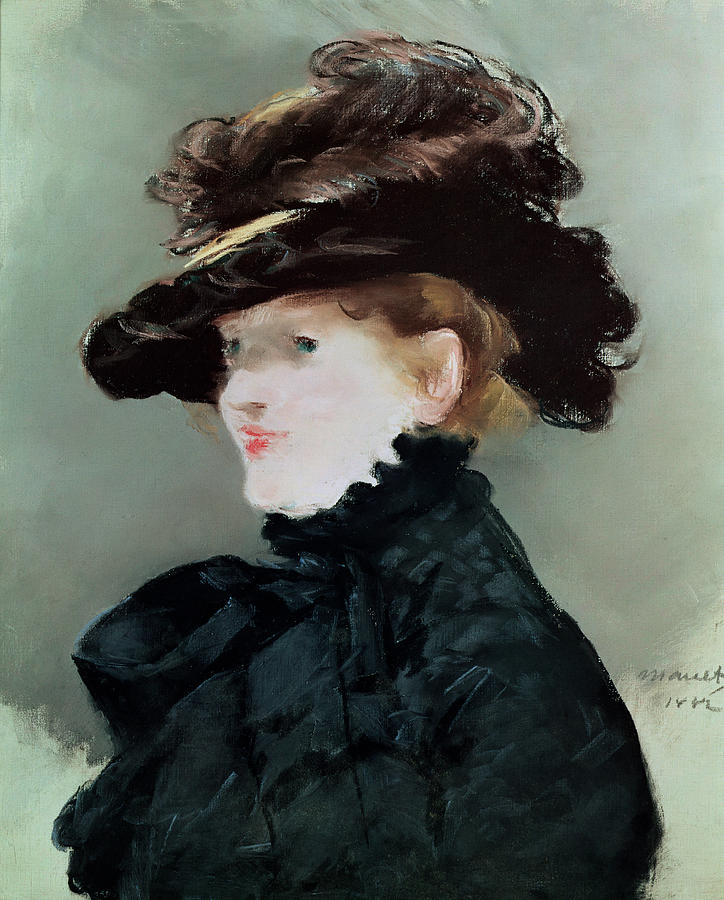 Portrait Of Mery Laurent 1849-1900 1882 Pastel On Paper Photograph by Edouard Manet