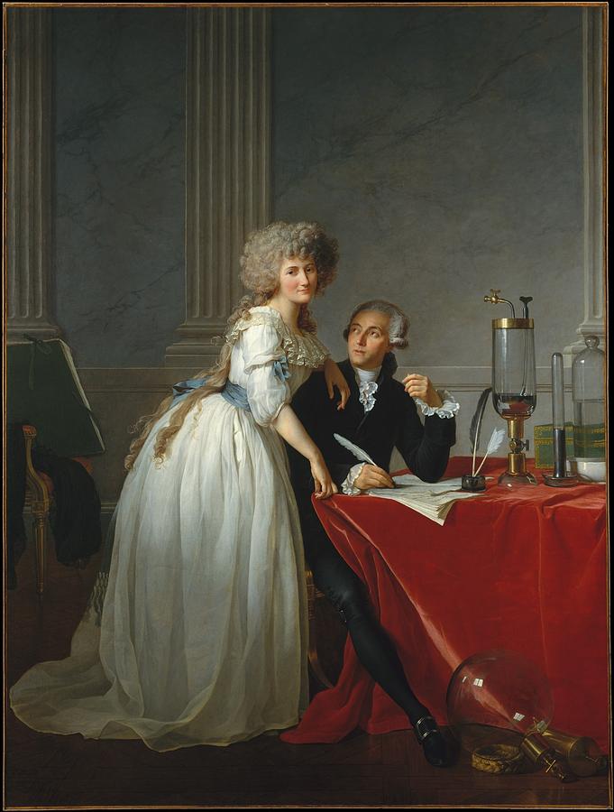 Portrait of Monsieur Lavoisier and His Wife Digital Art by MotionAge Designs