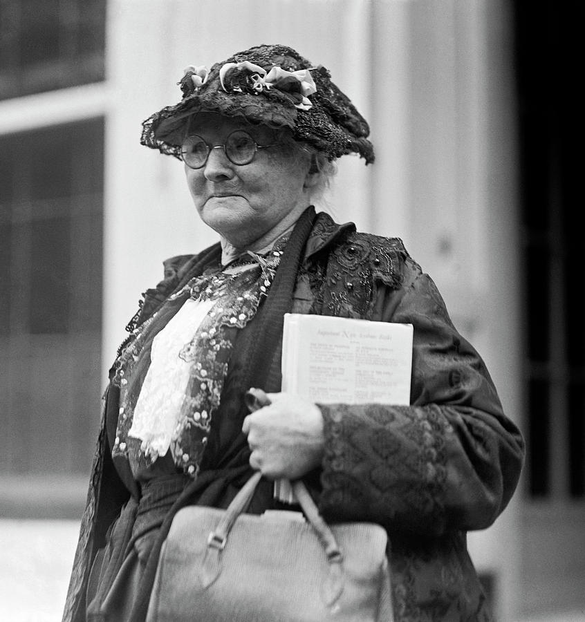 Portrait Of Mother Jones Photograph by Underwood Archives