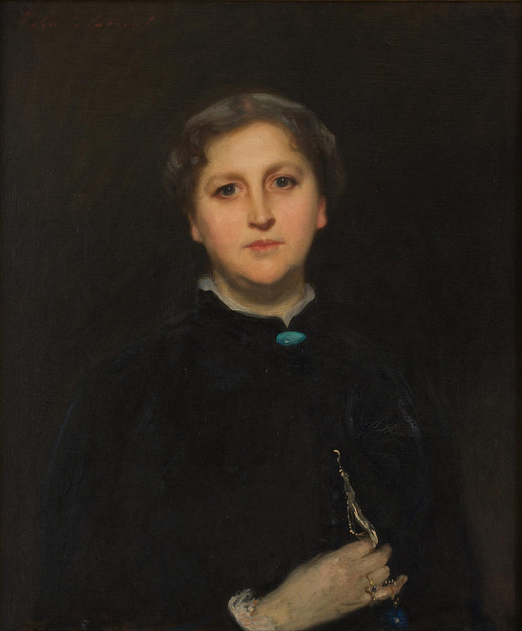 Portrait of Mrs. Raphael Pumpelly Painting by John Singer Sargent ...