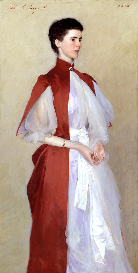 John Singer Sargent Painting - Portrait of Mrs Robert Harrison by John Singer Sargent