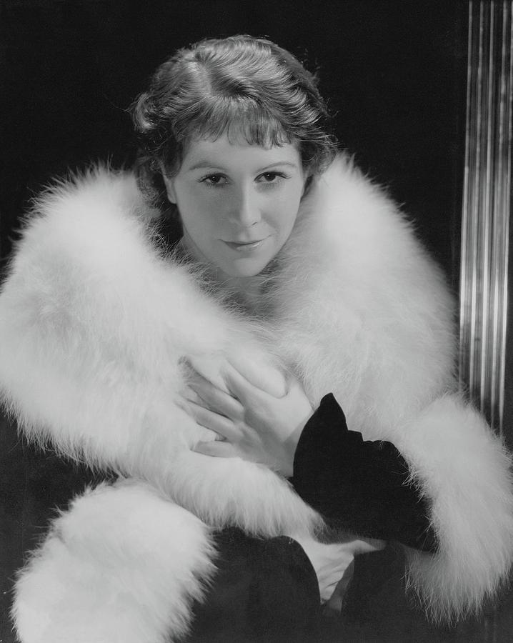 Portrait Of Muriel Kirkland Photograph by Edward Steichen