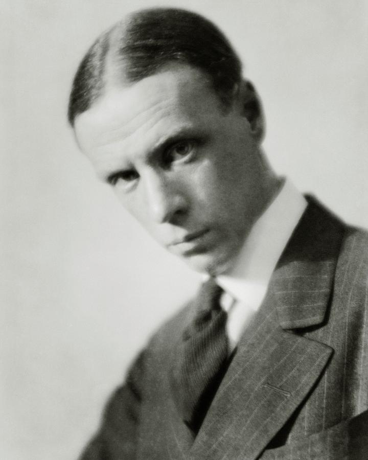 Portrait Of Novelist Sinclair Lewis Photograph by Nickolas Muray